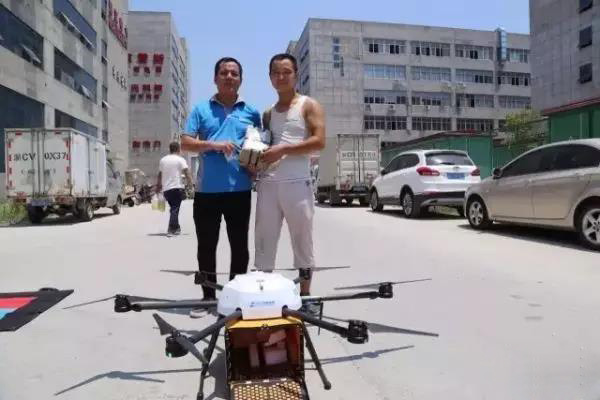 继顺丰京东EMS之后，中通无人机成功首飞！